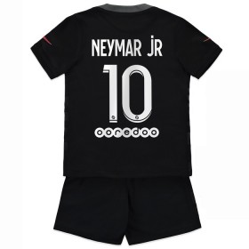 Jalkapallo Pelipaidat Paris Saint-Germain Neymar JR 10 Lasten Kolmaspaita 2021-2022 Lyhythihainen
